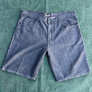 Vintage Y2k ENYCE Baggy Shorts Embroidered Mens Size 46